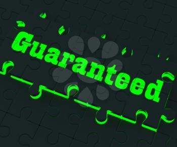 Guaranteed Glowing Puzzle Showing Fixed Prices And Sales