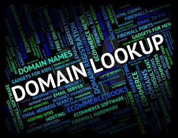 Domain Lookup Representing Domains Searches And Realm