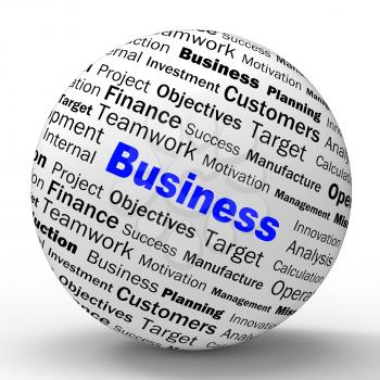 Business Sphere Definition Meaning Corporative Transactions Trades And Commerce