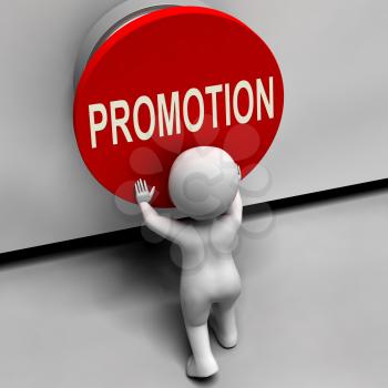 Promotion Button Showing New And Higher Role