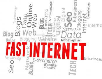 Fast Internet Representing Web Site And Website