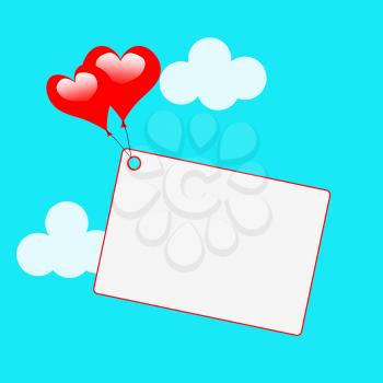 Copyspace Tag Meaning Valentine's Day And Card