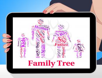 Family Tree Meaning Blood Relation And Genealogical