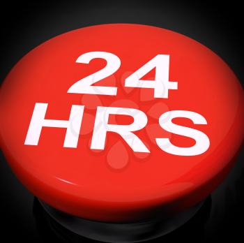 Twenty Four Hours Switch Showing Open 24 hours