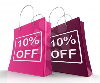 Ten Percent Off On Shopping Bags Show 10 Bargains