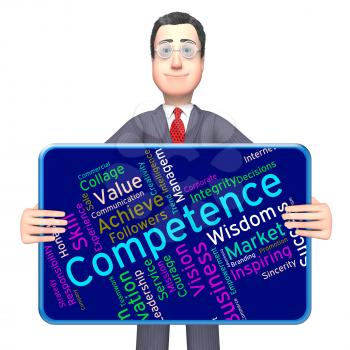 Competence Words Meaning Expertise Text And Competency 