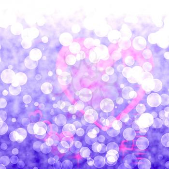 Bokeh Vibrant mauve Pink Background With Blurry Light