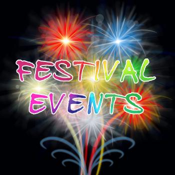 Festival Events Fireworks Showings Festive Party Ceremony