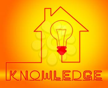 Knowledge Light Showing Know How And Wisdom
