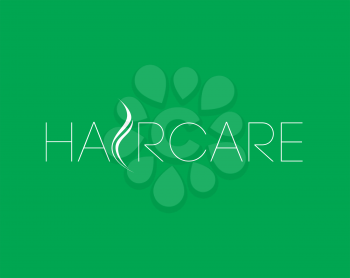 Hair Care Logo Design Concept.