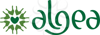 Microscobic Algea Icon and Logo Design