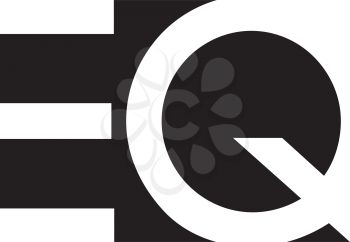 EQ Logo Concept Design. EPS 8 supported.