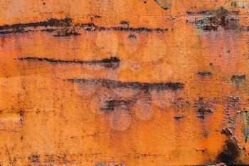 iron, old, orange rusty metallic texture