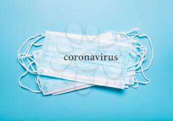 Novel coronavirus - 2019 nCoV.Medical mask for protection against infection. Concept of coronavirus, flu