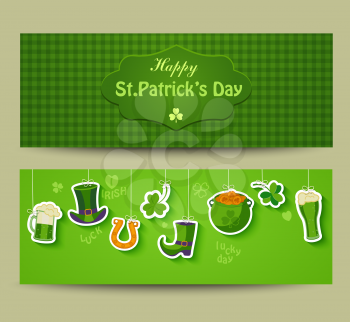 Poster, banner or background for Happy St Patricks day.