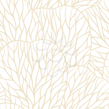 Seamless pattern of flower petals. Vector illustration
