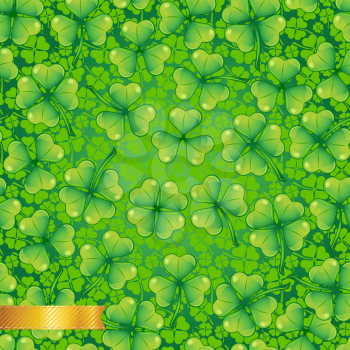 Greeting card for Saint Patrick's day.