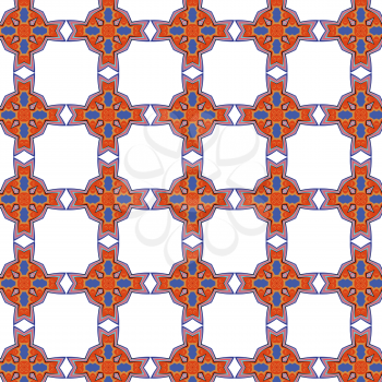 bright, attention-grabbing seamless pattern in the sixties style, flashy color