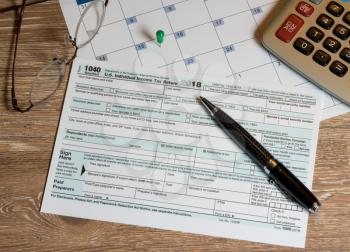 New Form 1040 Simplified for 2018 allows for filing on April 15, tax day, on a postcard