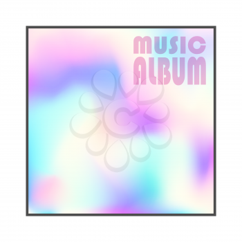 Colorful background for printing products, typography, music album or cover brochures. Vector illustration.
