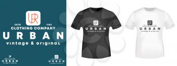 Urban t-shirt print for t shirts applique, fashion slogan, badge, label clothing, jeans, and casual wear. Vector illustration.