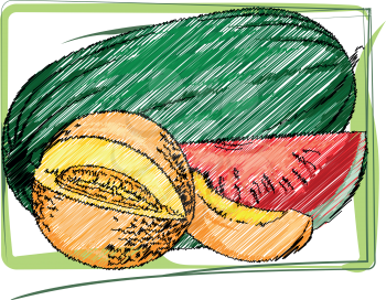 Organic Food illustration