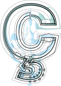 Font Symbol illustration 