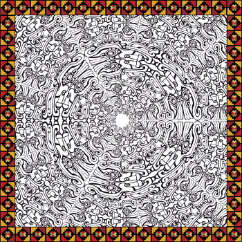 Ancient pattern. Vector illustration