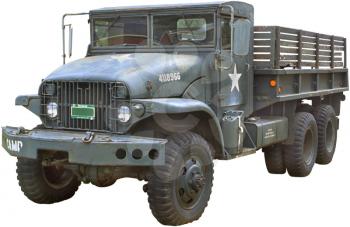 Royalty Free Photo of a Military Truck 
