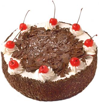Royalty Free Photo of a Black Forest Cake