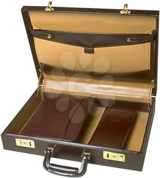 Royalty Free Photo of an Open Briefcase