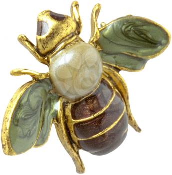 Royalty Free Photo of a Bumblebee Brooch