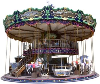 Royalty Free Photo of a Carousel