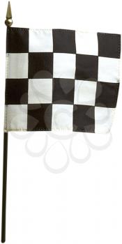 Royalty Free Photo of a Checkered Flag