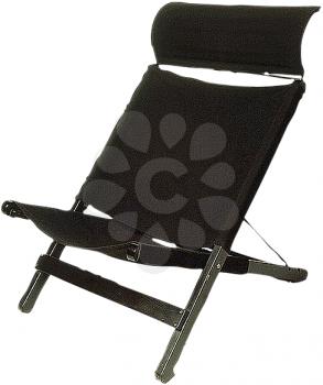 Royalty Free Photo of a Cloth Beach Chair
