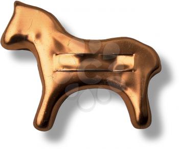 Royalty Free Photo of a Cookie Cutter Shaped Like a Horse