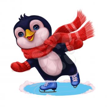 Mascot Element for Greeting or Post Card, Banner, Gift Card, Poster, Booklet or Children's Book
