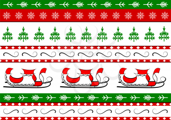Christmas pattern. Seamless pattern with Christmas motive