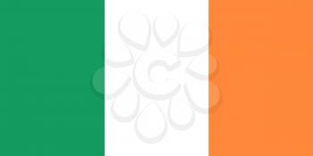 Flag Of Ireland 3D illustration