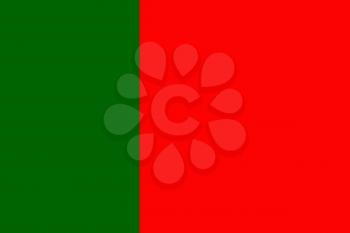 Portugal National Flag 3D illustration