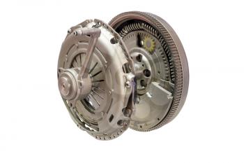 car clutch isolated on white 