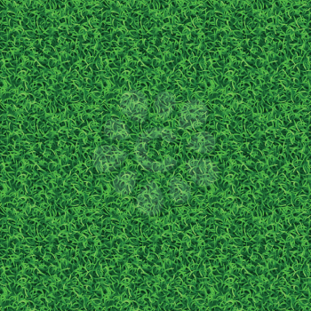 Seamless grass vector texture. Green grass, meadow grass pattern, field grass seamless texture illustration