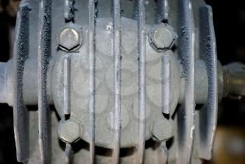 Radiator of the compressor after long work