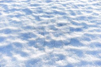 White snow texture can be used for background