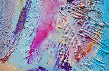Acrylic abstract painting texture. Abstract color background.