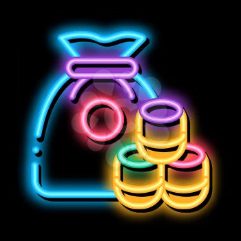 Lotto neon light sign vector. Glowing bright icon Lotto sign. transparent symbol illustration