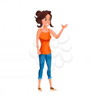 brunette hair woman stopping taxi on street cartoon vector. brunette hair woman stopping taxi on street character. isolated flat cartoon illustration