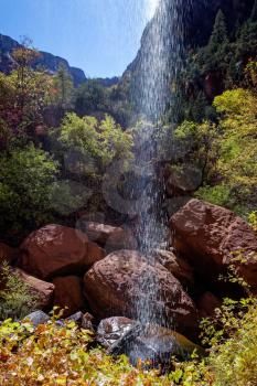 Small Waterfall in Zion National Park