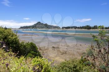 View of Tairua inlet in new Zealand
