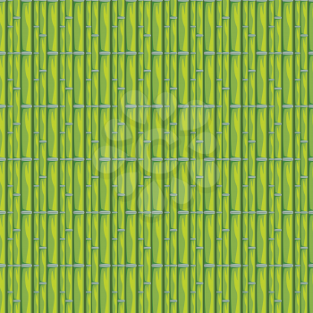 Asian jungle plant bamboo stems pattern design background.